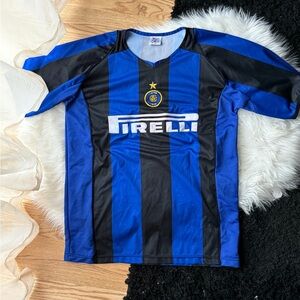 FIRELLI Milan Blue and Black Jersey